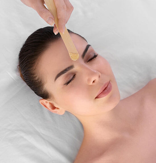 forehead-waxing